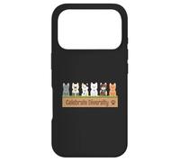 Celebrate Diversity Kitten Breeds Animal Lover Funny Cats Case for iPhone 17 Pro