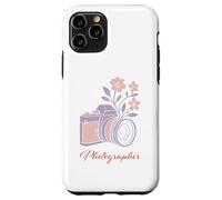 Celebrate Female Photographers Soft Colors Flower Camera Case for iPhone 11 Pro