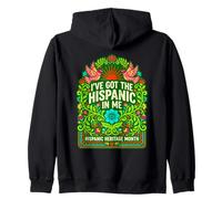 Celebrate Latin Culture Hispanic Heritage Zip Hoodie