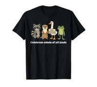 Celebrate Minds of All Kinds Animals Autism Awareness SPED T-Shirt