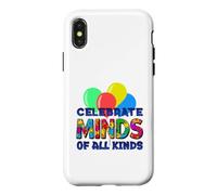 Celebrate Minds Of All Kinds Autism Awareness Fun Case for iPhone X/XS
