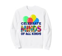 Celebrate Minds Of All Kinds Autism Awareness Fun Sweatshirt
