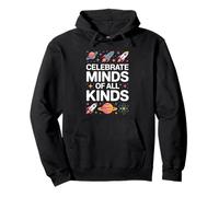 Celebrate Minds Of All Kinds Autism Inclusion SPED Pullover Hoodie