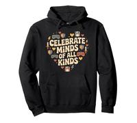Celebrate Minds Of All Kinds Autism Inclusion SPED Pullover Hoodie