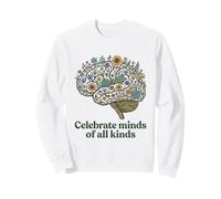 Celebrate Minds Of All Kinds Autism Teacher Inclusion SPED Sweatshirt
