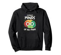 Celebrate Minds Of All Kinds Neurodiversity Autism Pullover Hoodie
