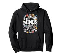 Celebrate Minds Of All Kinds Neurodiversity SPED Pullover Hoodie