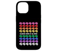 Celebrate Minds Of All Kinds Rainbow Brains Autism ADHD Case for iPhone 14