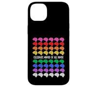 Celebrate Minds Of All Kinds Rainbow Brains Autism ADHD Case for iPhone 14 Plus