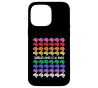 Celebrate Minds Of All Kinds Rainbow Brains Autism ADHD Case for iPhone 14 Pro Max