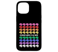 Celebrate Minds Of All Kinds Rainbow Brains Autism ADHD Case for iPhone 15