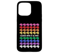 Celebrate Minds Of All Kinds Rainbow Brains Autism ADHD Case for iPhone 15 Pro Max