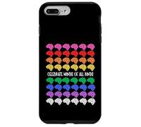 Celebrate Minds Of All Kinds Rainbow Brains Autism ADHD Case for iPhone 7 Plus/8 Plus