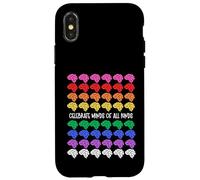 Celebrate Minds Of All Kinds Rainbow Brains Autism ADHD Case for iPhone X/XS