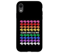 Celebrate Minds Of All Kinds Rainbow Brains Autism ADHD Case for iPhone XR