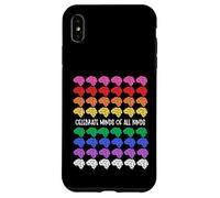 Celebrate Minds Of All Kinds Rainbow Brains Autism ADHD Case for iPhone XS Max