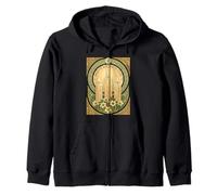 Celebrate Nowruz with Sham Light, Joy, and Tradition Zip Hoodie