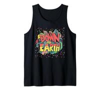 Celebrate Realness with this Down to Earth Graphic Tank Top