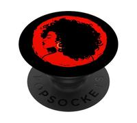 Celebrate Strong Bold Empowered Confident Black Women - Red PopSockets Adhesive PopGrip