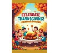 Celebrate Thanksgiving coloring book for children