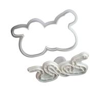 Celebrate The 2025 Spring Festival with Unique Snake Shape Cookie Molds Fondant Cutter Texture for Home Baking Food Grade Biscuit Cutter