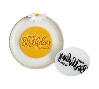 Celebrate The Birthday with Unique Happy Birthday English Cookie Molds Fondant Cutter Texture for Home Baking Baking Tool