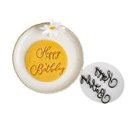 Celebrate The Birthday with Unique Happy Birthday English Cookie Molds Fondant Cutter Texture for Home Baking Baking Tool