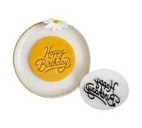 Celebrate The Birthday with Unique Happy Birthday English Cookie Molds Fondant Cutter Texture for Home Baking Baking Tool