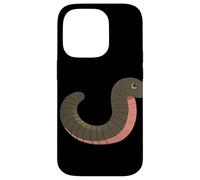 Celebrate the Earth with this Fun Earthworm Logo Case for iPhone 14 Pro