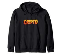 Celebrate the Future with this Blockchain Statement Logo Zip Hoodie