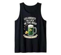Celebrate The Luck of The Irish St. Patrick’s Design Tank Top