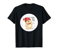 Celebrate The New Year with a Festive Teddy Bear T-Shirt