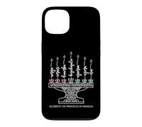 Celebrate the Principles of Kwanzaa Kinara Calligraphy Art Case for iPhone 13