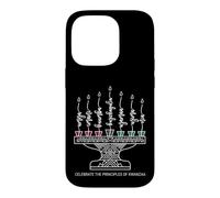 Celebrate the Principles of Kwanzaa Kinara Calligraphy Art Case for iPhone 14 Pro