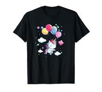 Celebrate with a Unicorn and Balloons for a Magical Time T-Shirt