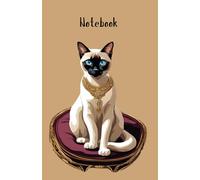 Celebrate your love for Siamese cats with this charming Siamese Cat Notebook. Featuring the sweet phrase “A Siamese cat is a loyal friend, full of ... companion for any cat lover.120 lined pages