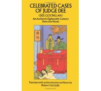 Celebrated Cases of Judge Dee (Detective Stories) by Robert Van Gulik (Editor) (1-Jun-1976) Paperback