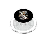 Celebrating 80 Trips Around The Sun PopSockets PopGrip for MagSafe