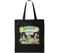 Celebrating a Surviving Scientific Hypothesis Natural Cotton Tote Bag Black