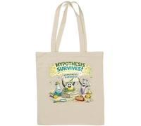 Celebrating a Surviving Scientific Hypothesis Natural Cotton Tote Bag White