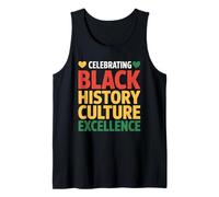 Celebrating Black History Heritage Excellence, African Roots Tank Top