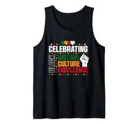 Celebrating Black History Month Culture Women Men Excellence Tank Top