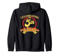 Celebrating My 5th Liver Transplant Anniversary Shirt Zip Hoodie