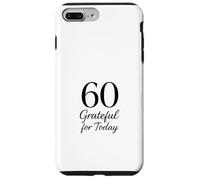Celebrating Sixty Elegant Birthday Design Case for iPhone 7 Plus/8 Plus