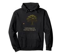 Celebrating Small Steps Progress Tree Roots Pullover Hoodie