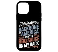 Celebrating the Backbone BBQ Sauce on My Back Labor Day Case for iPhone 12 mini