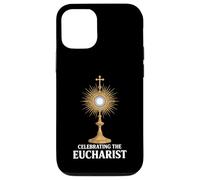 Celebrating the Eucharist Catholic Monstrance Case for iPhone 12/12 Pro