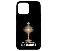 Celebrating the Eucharist Catholic Monstrance Case for iPhone 13 Pro Max