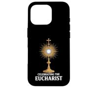 Celebrating the Eucharist Catholic Monstrance Case for iPhone 16 Pro