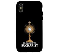 Celebrating the Eucharist Catholic Monstrance Case for iPhone X/XS